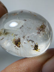 46.5 قيراط من الكوارتز الشبح الطبيعي - كوارتز الشبح - 19 × 24 مم