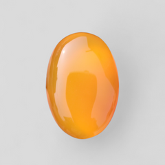 حجر العقيق الطبيعي 45 قيراطًا - عقيق أصفر - 22 × 33 مم