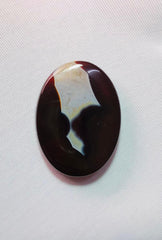 29ct Agate Cabochon - Sulaimani Aqeeq - 28 x 21mm