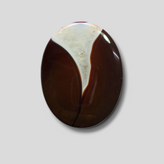 59ct Agate Cabochon - Sulaimani Aqeeq - 39 x 30mm
