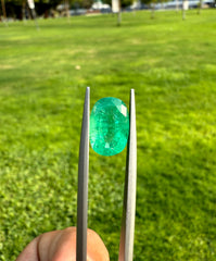 4.90 قيراط - زمرد طبيعي - بود راتنا - زامورد - حجر باتشو، حجر ماركات ماني - 12.9 × 8.8 × 6.7 ملم