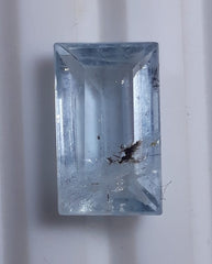 4.25ct Natural Aquamarine Crystal Emerald Cut - 12.4x7.5x5.3mm