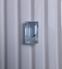 4.25ct Natural Aquamarine Crystal Emerald Cut - 12.4x7.5x5.3mm