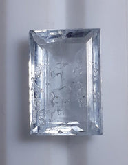 قطع مستطيلة من كريستال الزبرجد الطبيعي 2.7 قيراط - حجر بخت شهر مارس - 10.5x7x4 ملم