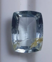 2 قيراط من الزبرجد الطبيعي باللون الأزرق - حجر بخت شهر مارس - 10x7x4 ملم