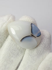 Rare Butterfly Pattern inside Natural Dendritic Agate Gemstone - Collector Gemstone - 31.1 cartats