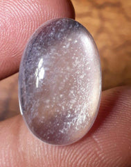 14.2ct Dur e Najaf - Pearl of Najaf Cabochon - April Birthstone - Rock Crystal Quartz -21 x 14mm