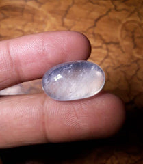 22.5 قيراط دور النجف - لؤلؤة النجف كابوشون - حجر بخت شهر أبريل - كوارتز كريستال روك -22.3x13.3 ملم