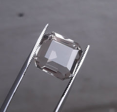 18.3ct Dur e Najaf - Pearl of Najaf Fancy Cut Transparent - April Birthstone - Rock Crystal Quartz -15x15mm