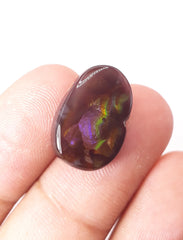 العقيق الناري المكسيكي الأرجواني النادر - أجاتا دي فويغو