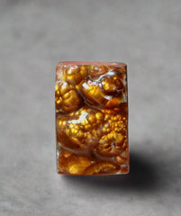 قطع مستطيلة نادرة من العقيق الناري المكسيكي - أجاتا دي فويغو