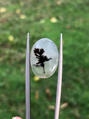 أحجار كريمة من العقيق الشجري الطبيعي - أحجار كريمة مجمعة - 9.7 قيراط