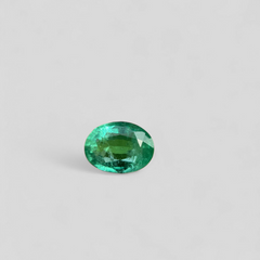5.97ct Natural Emerald - Budh Ratna - Zamurd - Pachu Stone, Markat Mani Stone - 13x9.6x6.8mm