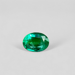 5.97ct Natural Emerald - Budh Ratna - Zamurd - Pachu Stone, Markat Mani Stone - 13x9.6x6.8mm