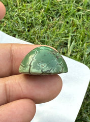 34.5ct Natural Green Turquoise aka Feroza Stone