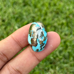 72ct Natural Turquoise - Feroza Stone