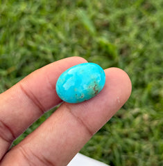 15.4ct Natural Turquoise - Feroza Stone