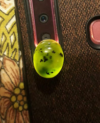 20.6ct اليشم، النفريت اليشم كابوشون، اليشم الأخضر، أحجار اليشم ذات نوعية جيدة - 16x13.8x10mm