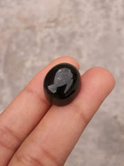 20.6ct اليشم، النفريت اليشم كابوشون، اليشم الأخضر، أحجار اليشم ذات نوعية جيدة - 16x13.8x10mm