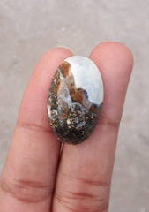 22.9ct Jasper - Maligano Jasper Cabochon - Jasper Maligano- 26x16mm