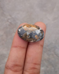 17ct Jasper - Maligano Jasper Cabochon - Jasper Maligano- 26x17.5mm