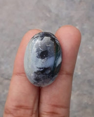 33.5 قيراط جاسبر - ماليجانو جاسبر كابوشون - جاسبر ماليجانو - 28x20 ملم