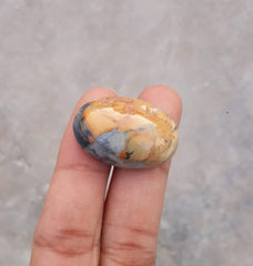 34.8 قيراط جاسبر - ماليجانو جاسبر كابوشون - جاسبر ماليجانو - 29x19 ملم