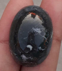 51.7 قيراط جاسبر - ماليجانو جاسبر كابوشون - جاسبر ماليجانو - 29x21 ملم