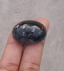 51.7 قيراط جاسبر - ماليجانو جاسبر كابوشون - جاسبر ماليجانو - 29x21 ملم