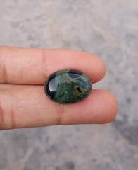 12.5ct Jasper - Kambaba Jasper Cabochon - Alligator Jasper - 13x18mm