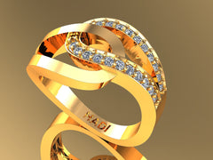 Love Knot Diamond Ring