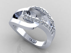 Love Knot Diamond Ring