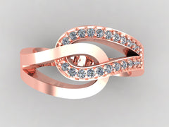Love Knot Diamond Ring