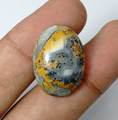 27.1ct Jasper - Maligano Jasper Cabochon - Jasper Maligano- 25x18mm