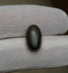 حجر القمر 9.7 قيراط للبيع - حجر القمر Adularia - حجر القمر الرمادي - حجر بخت شهر يونيو - 15x10x8mm