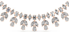 قلادة الماس الأنيقة