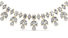 قلادة الماس الأنيقة