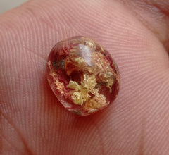 كوارتز فانتوم طبيعي 8.5 قيراط - كوارتز شبح - 13x11 ملم