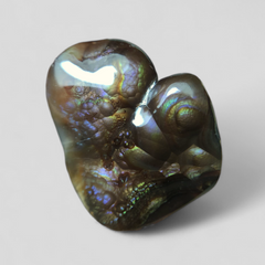 نحت العقيق الناري الأرجواني النادر - عقيق دي فوغو