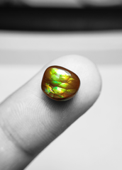 حجر العقيق الناري قوس قزح - Agate De Feugo