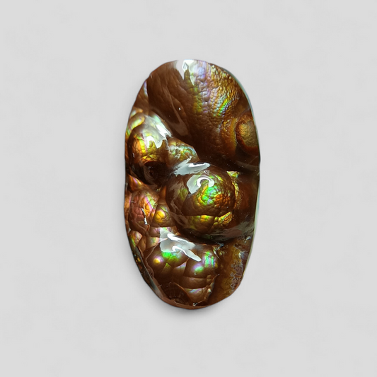 نحت العقيق الناري النادر مع اللون الوردي - عقيق دي فيوغو