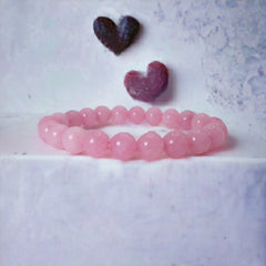 A+ سوار من حجر الرودوكروزيت الأرجنتيني الطبيعي، مقاسات 7-13.5 ملم