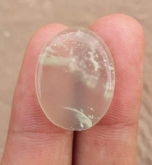 كابوشون سيربنتين 22.7 قيراط - شاه مقصود - زهرمورا - 24x18.6 ملم