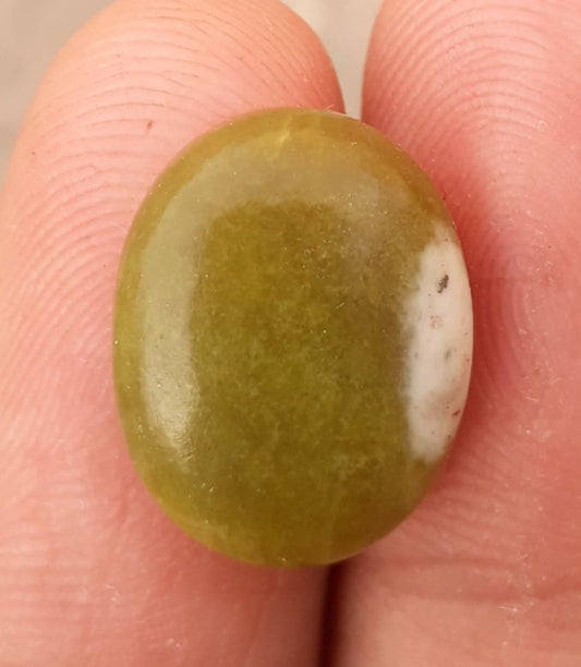 كابوشون أفعواني 10.2 قيراط - شاه مقصود - زهرمورا - 15 × 11 ملم