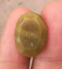 كابوشون أفعواني 13.1 قيراط - شاه مقصود - زهرمورا - 18x12 ملم