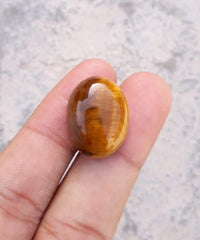 26ct Tiger Eye Cabochon - June Birthstone - June Birthstone - 22x17mm