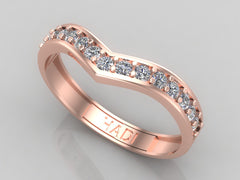 خاتم ألماس نصف أبدي قوي