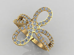 خاتم إنفينيتي الماسي من Strength N Love