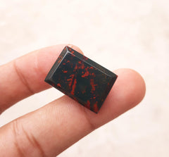24.15ct Natural High Quality Blood Stone - Heliotrope - Dimension-24mm x 17mm