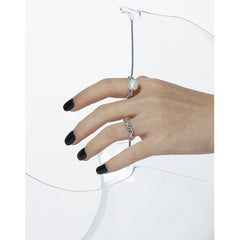 خاتم لؤلؤ طبيعي بيضاوي غير منتظم من الفضة الإسترليني عيار 925 قابل للتعديل - خواتم لؤلؤ فضية مطلية بالذهب للنساء - خواتم لؤلؤ مثالية مع تغليف الهدايا